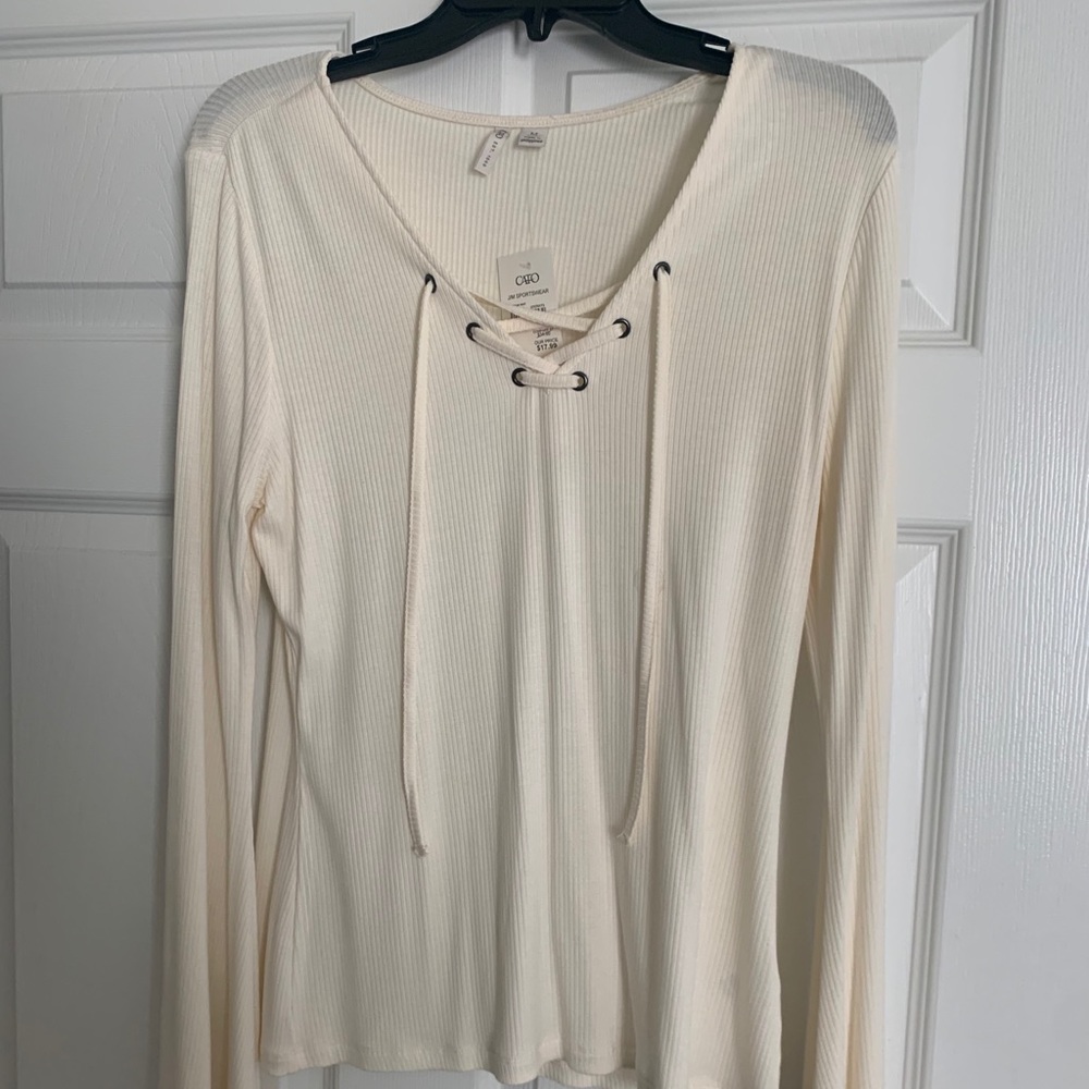 Cream colored top